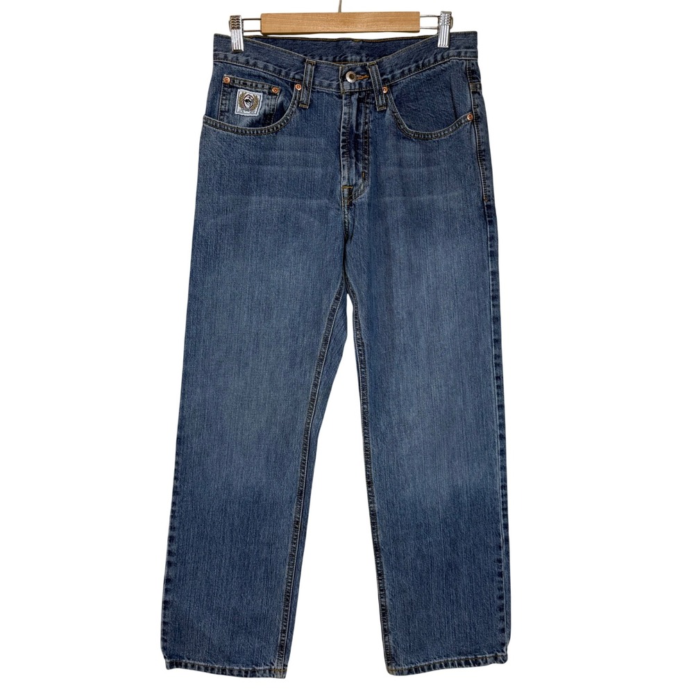 Cinch Mens White Label Jeans 30x30 Blue Denim MB92834003 Straight Leg 29.5L